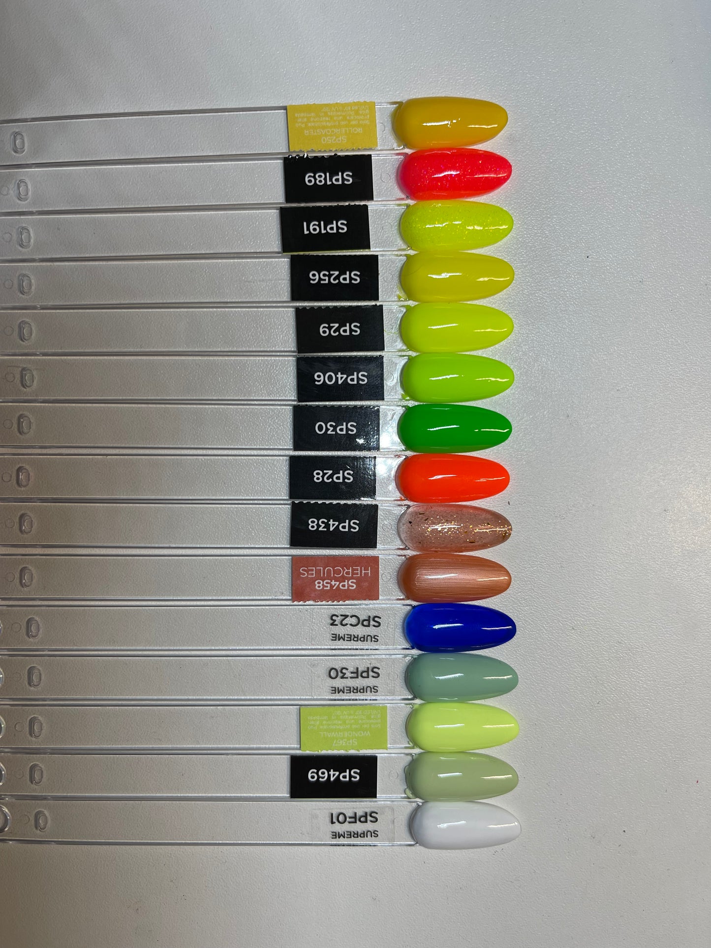 Les couleurs