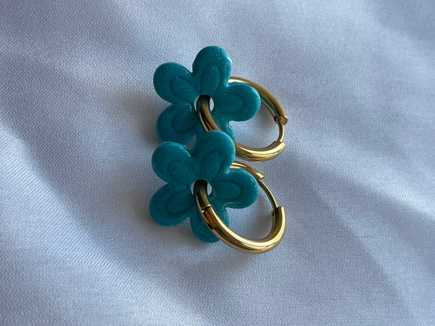 Daisy bleu pailleté